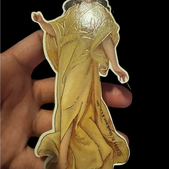 B. Shackman Co. & Others Christmas Ornaments 1991 Angels Victorian lot of 4 - Picture 6 of 9